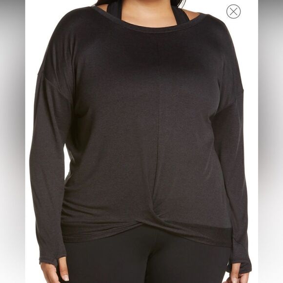 ZELLA Soft Twist Long Sleeve pullover Size S - Picture 1 of 9